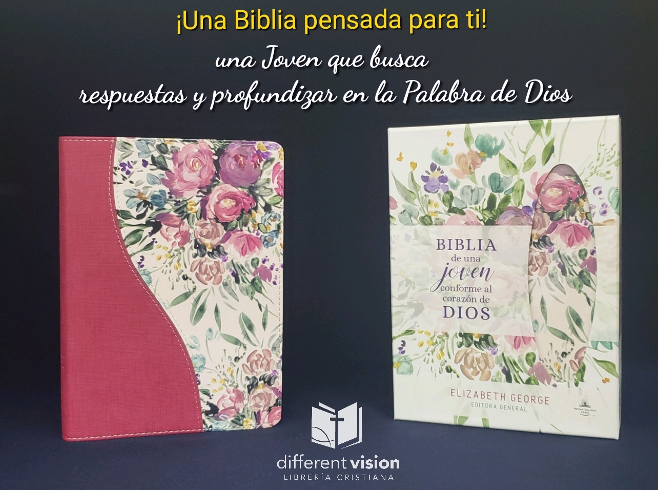 Biblia de una joven conforme al corazón de Dios: (Cubierta en Piel)  Free shipping