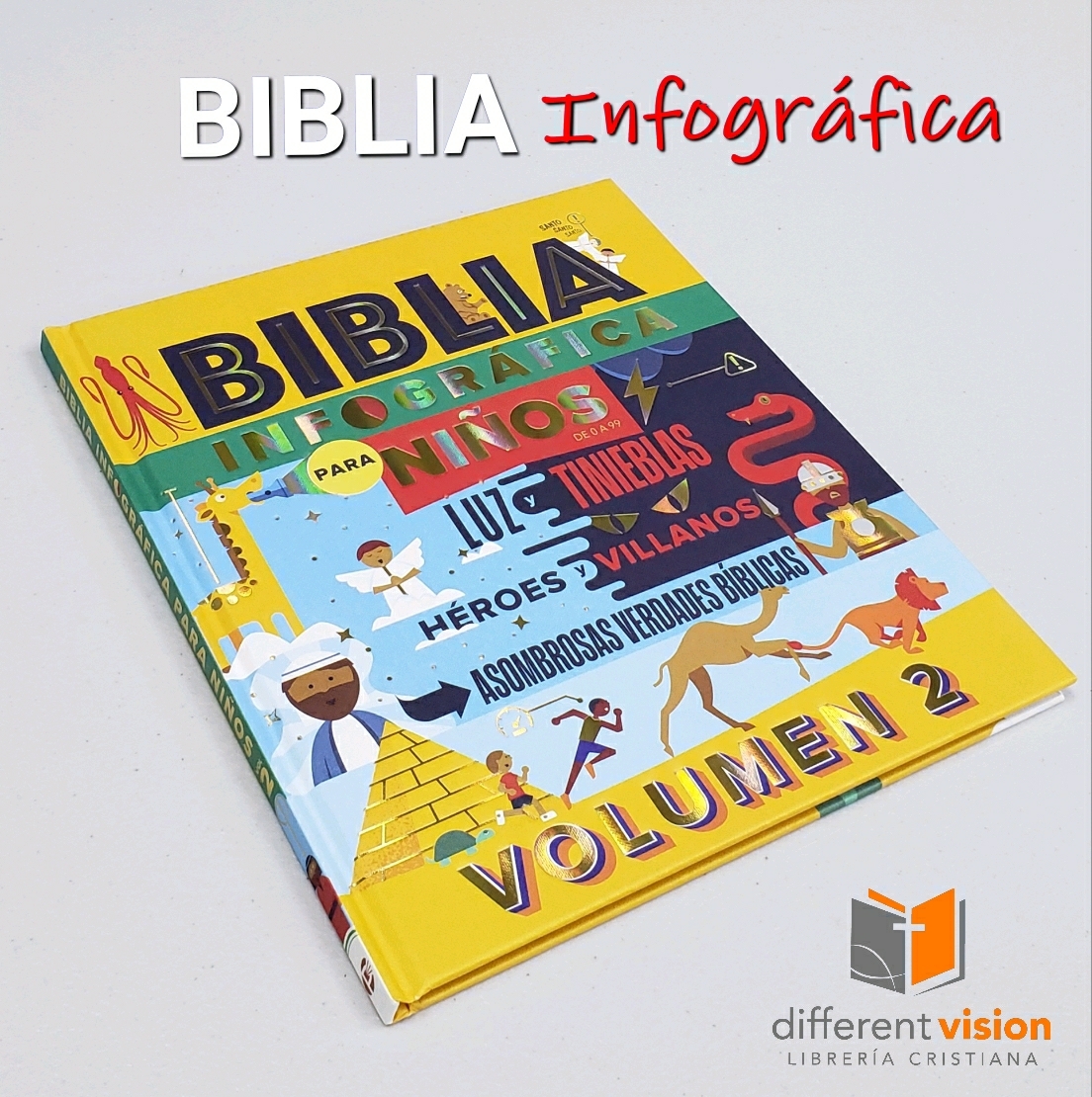 Biblia infográfica 2 (Free Shipping) Carpeta Dura