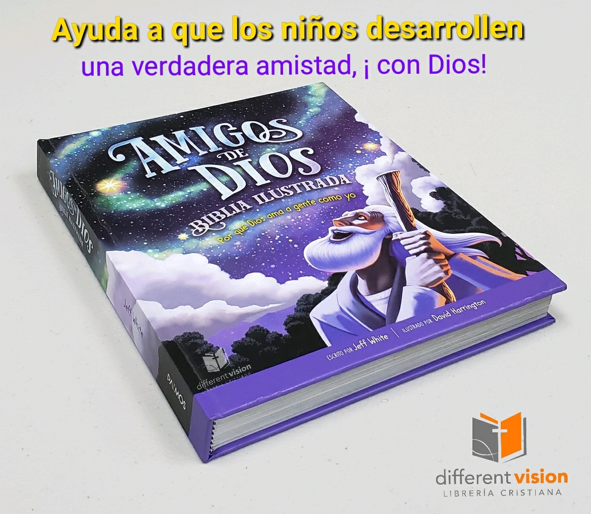 Biblia ilustrada Amigos de Dios (Tapa Dura)