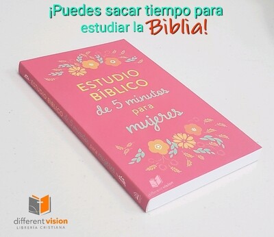 Estudio bíblico  5 minutos para mujeres
