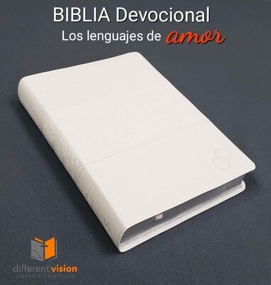 Biblia Devocional los lenguajes del amor  (Free Shipping)