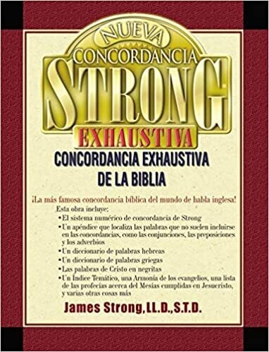 Nueva Concordancia Strong Exhaustiva Tapa dura  (Free Shipping)