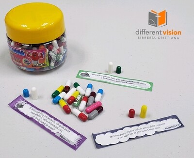 Capsulas super vitamina espiritual Tarro
