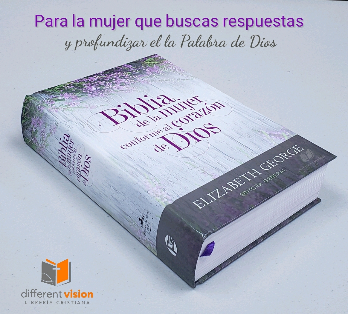 Biblia de la mujer conforme al corazón de Dios, Tapa Dura (Free Shipping)