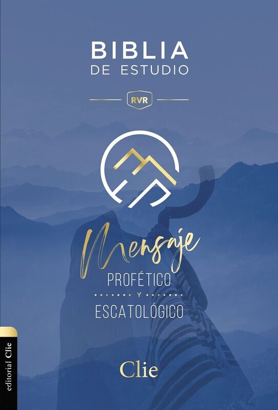 Biblia de Estudio  Mensaje Profético y Escatológico, Tapa Dura con Indice  (Free Shipping)