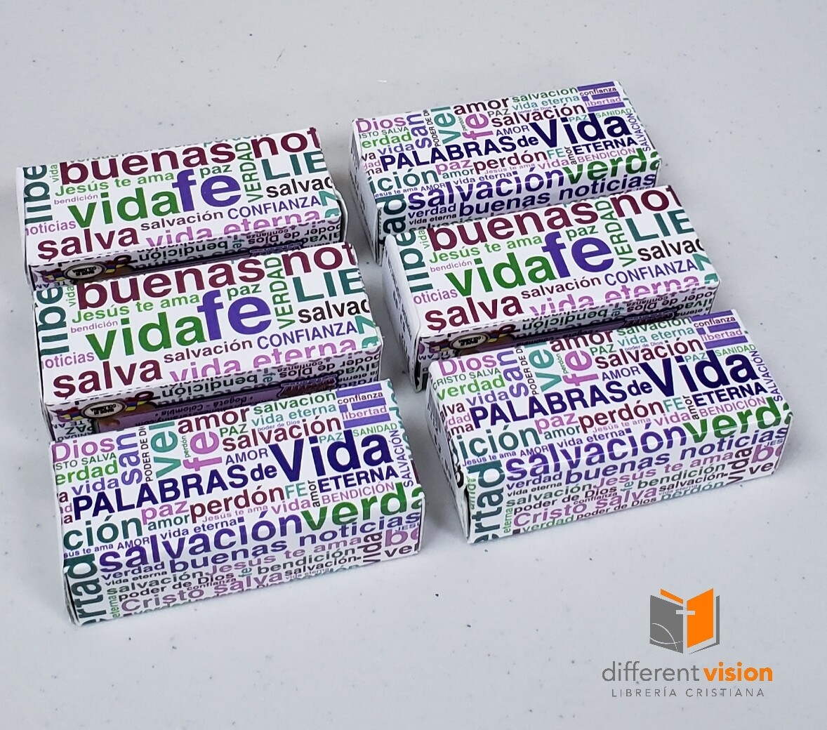 Paquete de 6 Palabritas  ( Palabras de Vida)