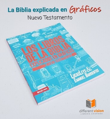 Los libros de la Biblia explicados en gráficos - NT (Free Shipping)