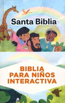 Biblia para niños interactiva, tapa dura RV60 (Free Shipping)