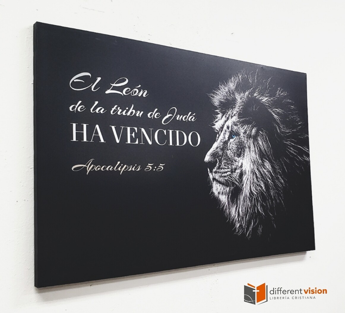 Cuadro Canva El león de la tribú de Judá