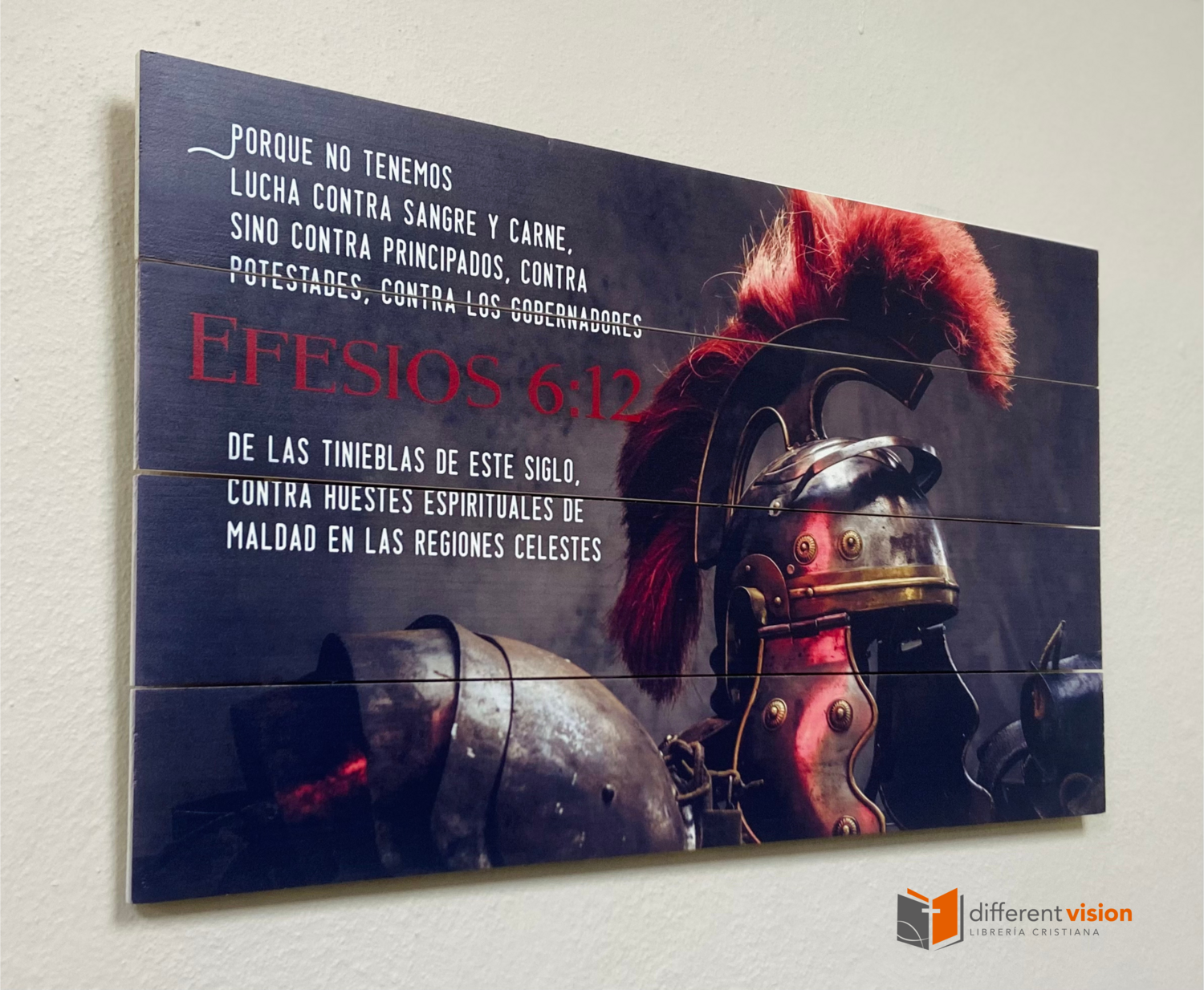 Cuadro de Armadura (Efesios 6:12) Pallet