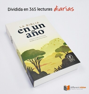 La Biblia en un año NTV  (Free Shipping)