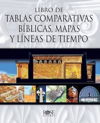 Libro de Tablas Comparativas Bíblicas, Mapas y Líneas de Tiempo (Free Shipping)