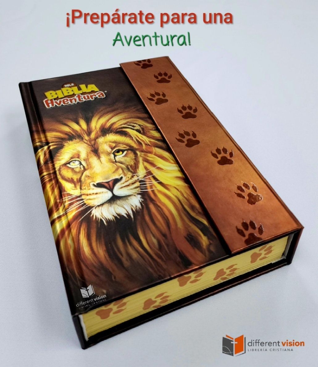 NBLA Biblia Aventura, Tapa Dura, Interior a color, Cierre Magnético (Free Shipping)