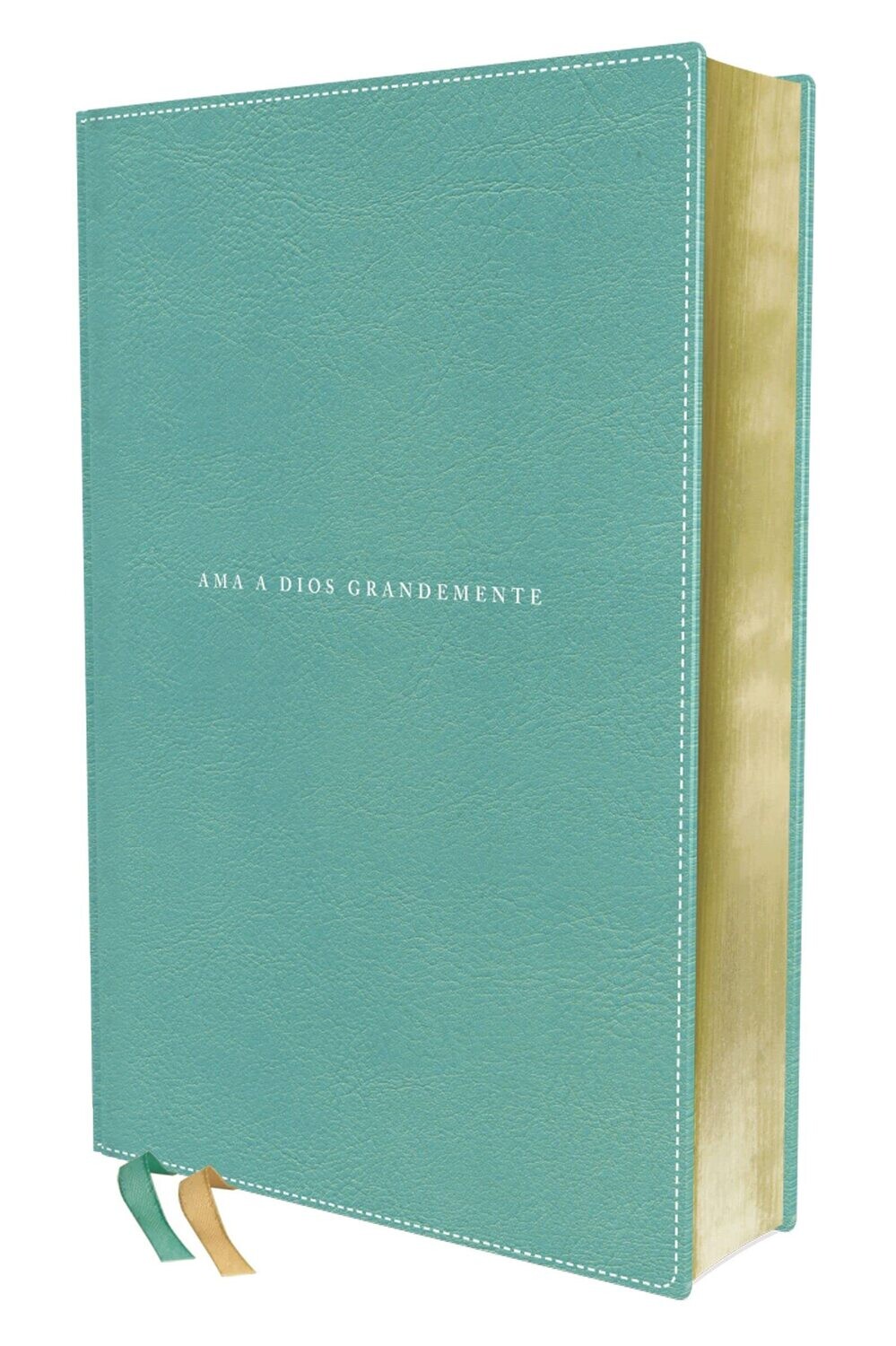 Biblia NBLA Ama a Dios Grandemente, Leathersoft Turquesa (Free Shipping)