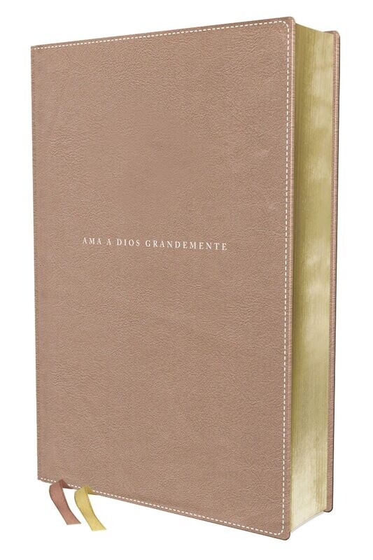Biblia NBLA Ama a Dios Grandemente, Leathersoft  (Free Shipping)