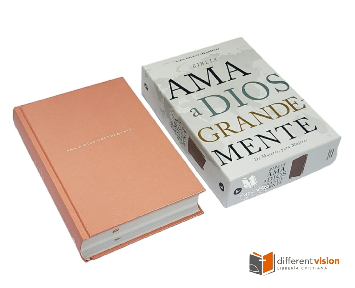 Biblia NBLA Ama a Dios Grandemente, Tapa Dura (Free Shipping)