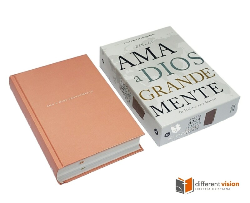 Biblia NBLA Ama a Dios Grandemente, Tapa Dura (Free Shipping)