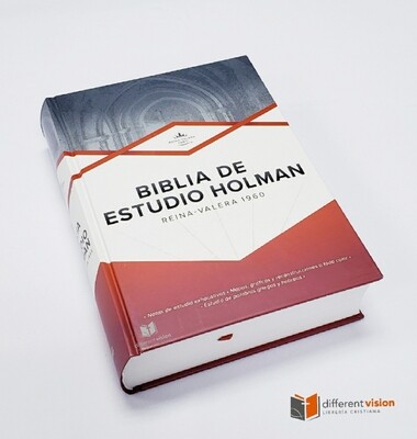Biblia de Estudio Holman RVR60, Tapa Dura (Free Shipping)