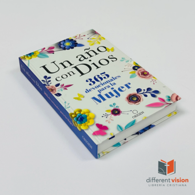 Un año con Dios: 365 devocionales para la mujer, Tapa Dura (Free Shipping)