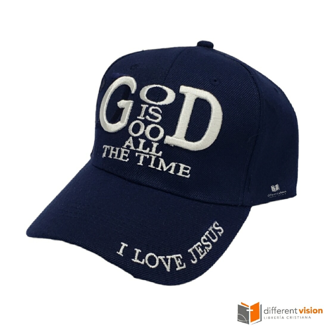 Gorra: God is Good all the Time - Azul