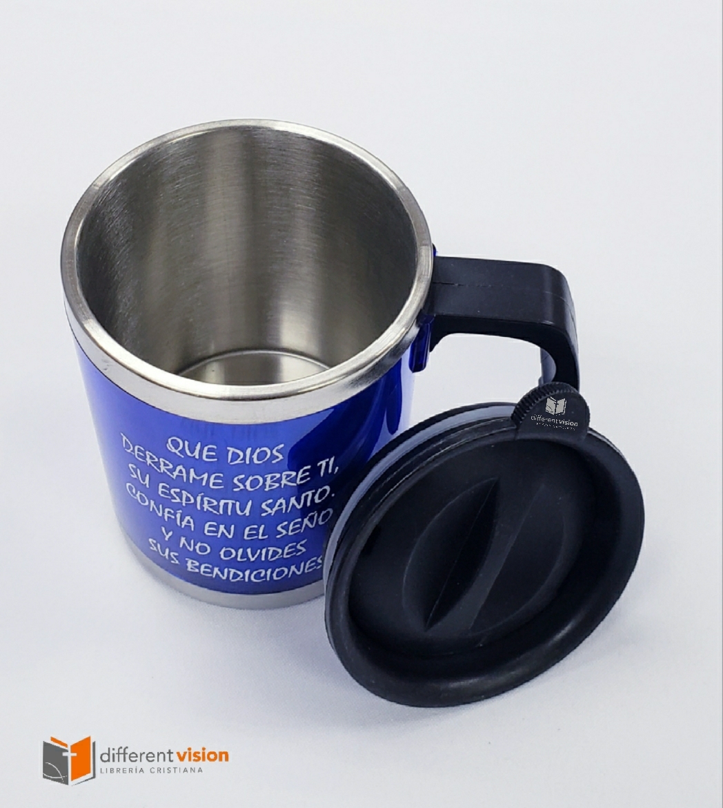 Taza de acero inoxidable: Confía en el Señor