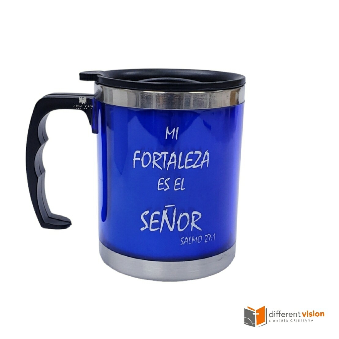 Taza de acero inoxidable: Mi fortaleza es el Señor