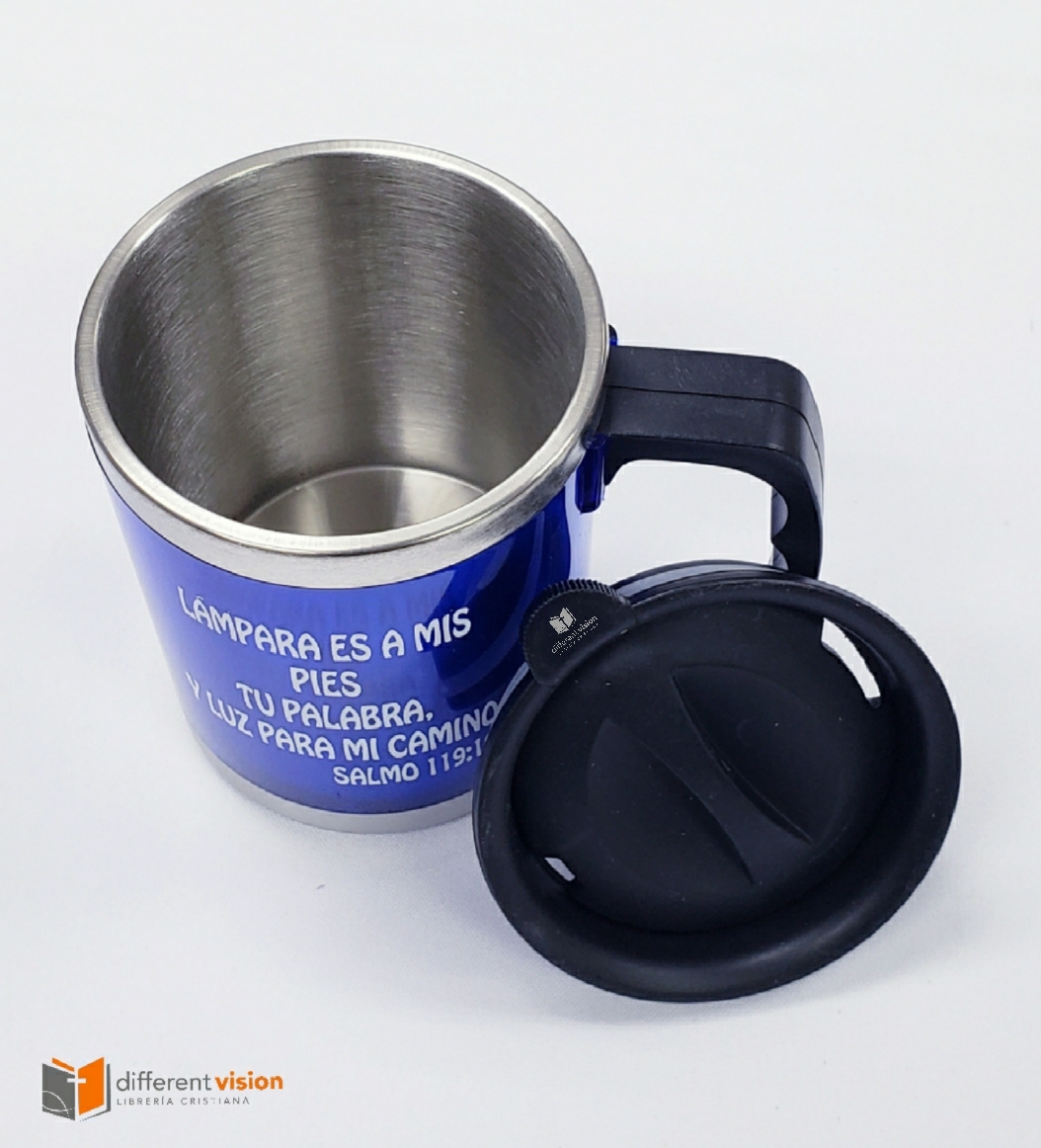 Taza de acero inoxidable: Lámpara es a mis pies