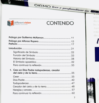 Como leer y profundizar en “El credo que confesamos” (Free Shipping)
