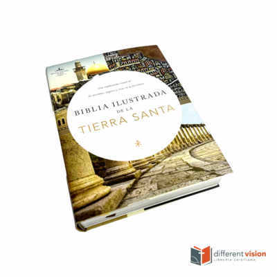 RVR 1960 Biblia ilustrada de la Tierra Santa: Tapa dura (Free Shipping)