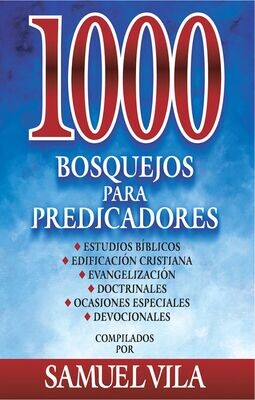 1000 bosquejos para predicadores (Free Shipping)
