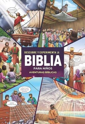 Biblia para Niños: Descubre y experimenta la Biblia (Free Shipping)