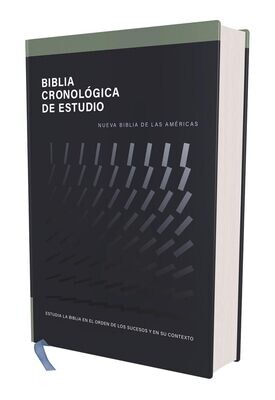 NBLA, Biblia Cronológica de Estudio, Tapa Dura (Free Shipping)