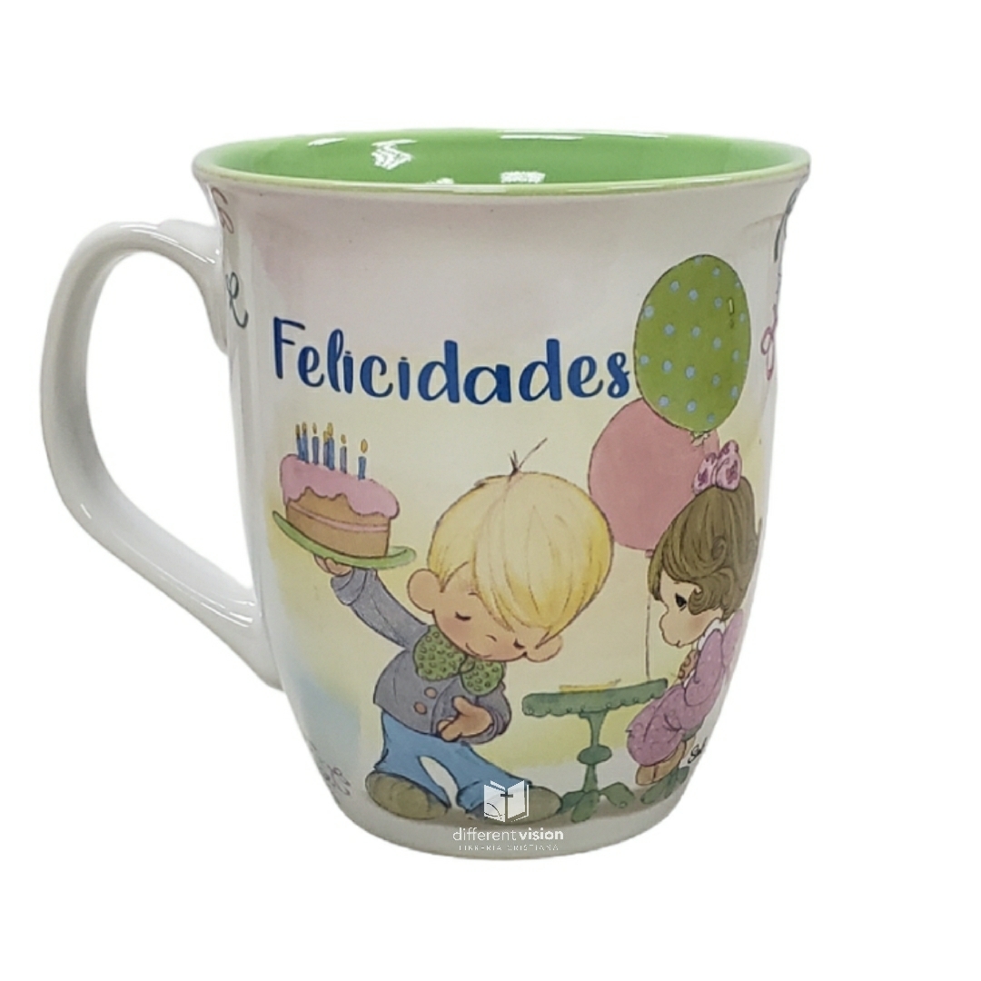 Taza Precious Moments Felicidades
