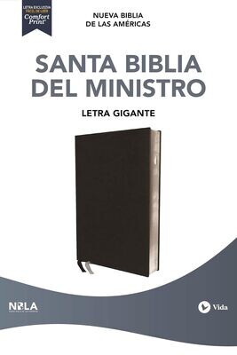 Biblia del Ministro,NBLA Leathersoft, (Free Shipping)