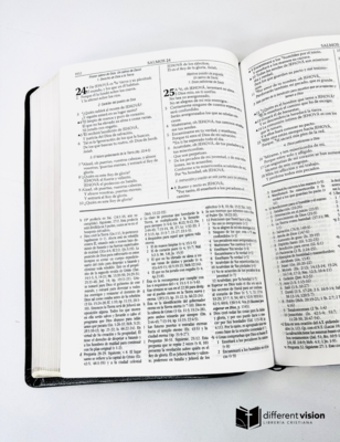 RVR 1960 Biblia de estudio Dake piel Black (Free Shipping)