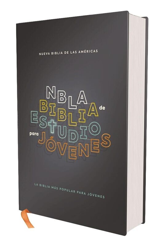 NBLA, Biblia de Estudio para Jóvenes, Tapa Dura, Azul, Comfort Print (Free Shipping)