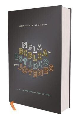 NBLA, Biblia de Estudio para Jóvenes, Tapa Dura, Azul, Comfort Print (Free Shipping)