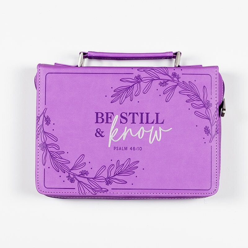 Cover de Biblia Mediano: Be Still and Know I am God