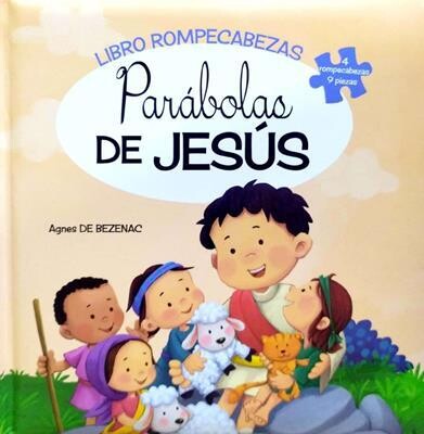 Parabolas de Jesús Libro rompecabezas 2 en 1