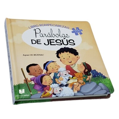 Parabolas de Jesús Libro rompecabezas 2 en 1