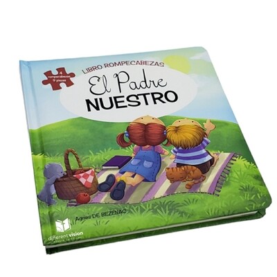 El Padre Nuestro Libro rompecabezas 2 en 1