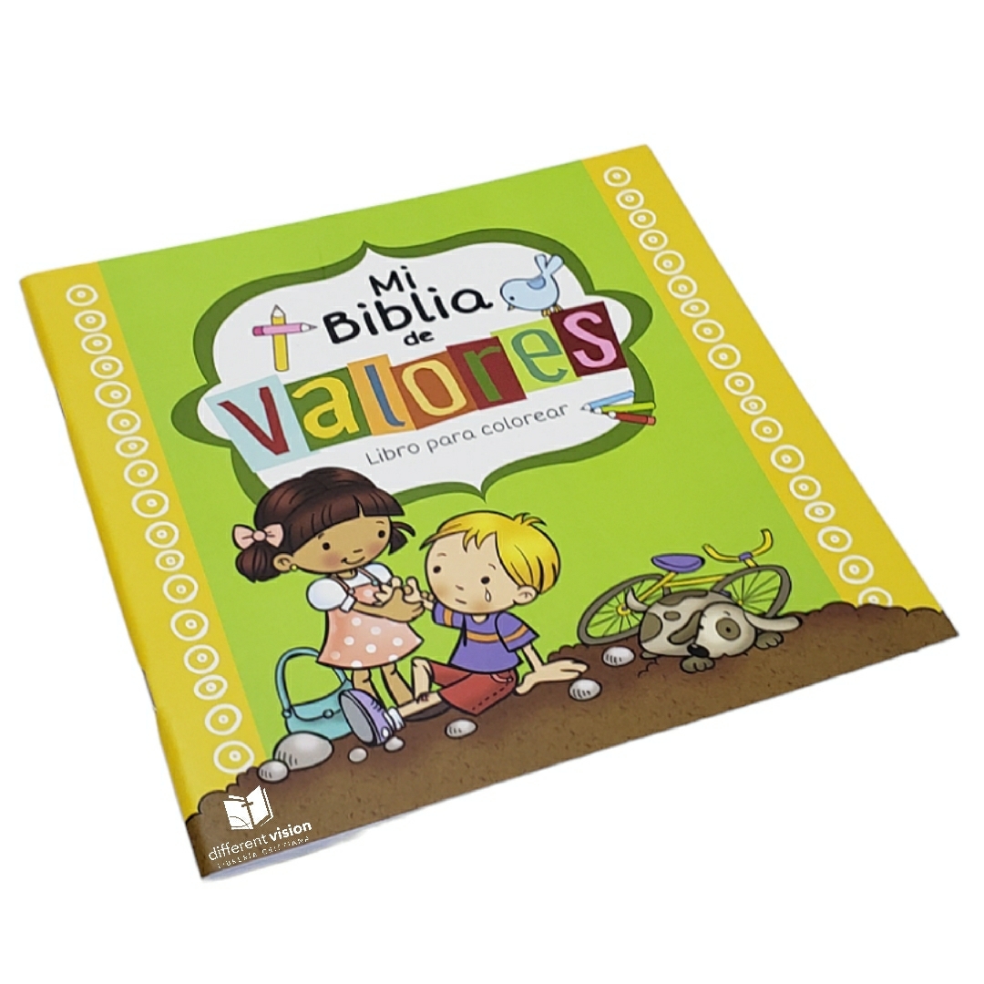 Mi Biblia de valores (colorear)