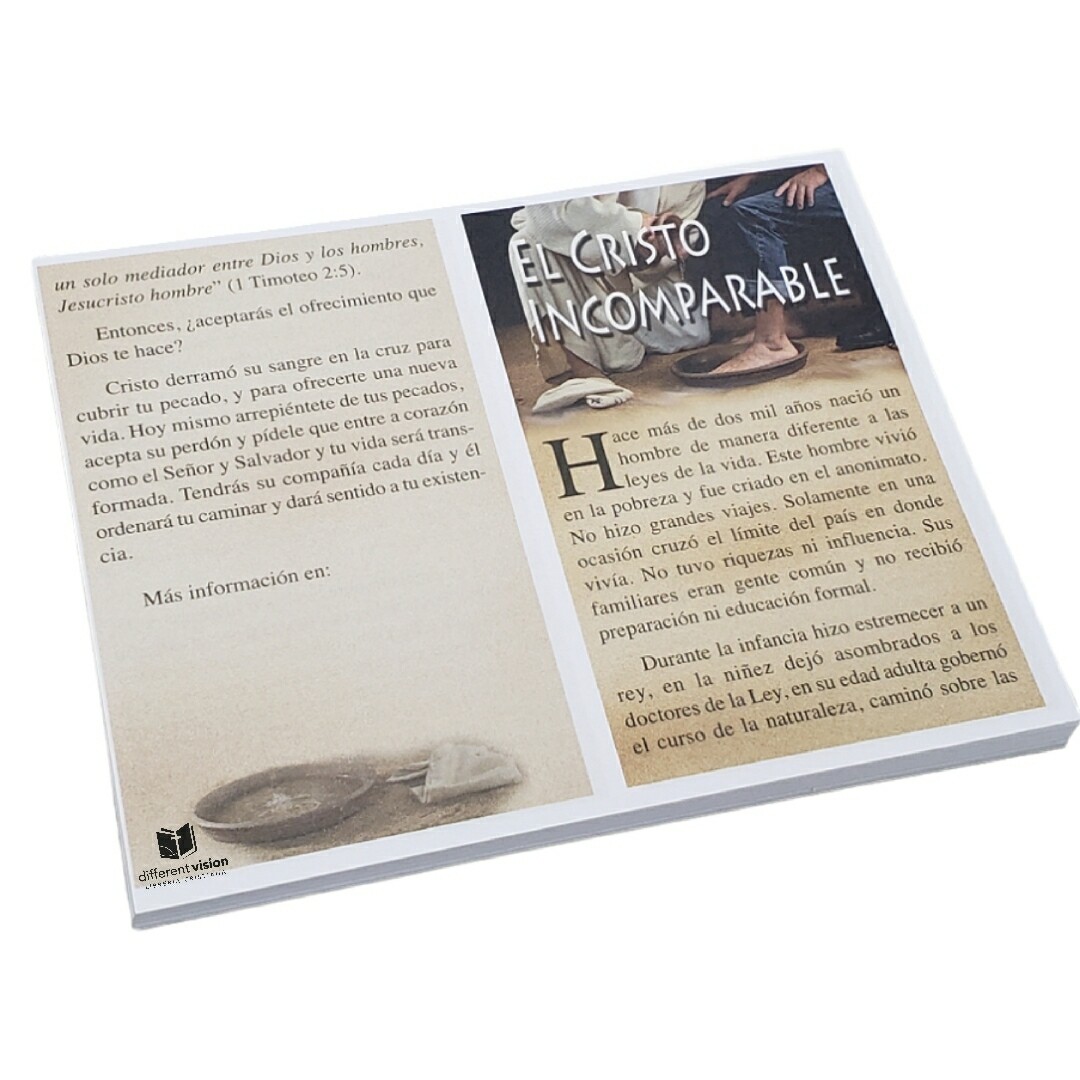 Tratados El Cristo Incomparable (paq. 100)