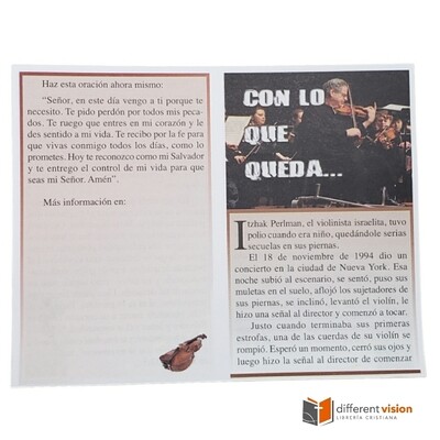 Tratados Con lo que queda (paq. 100)