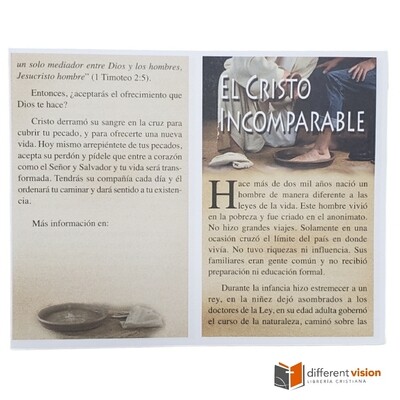 Tratados El Cristo Incomparable (paq. 100)