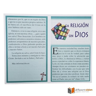Tratados La religión sin Dios (paq. 100)