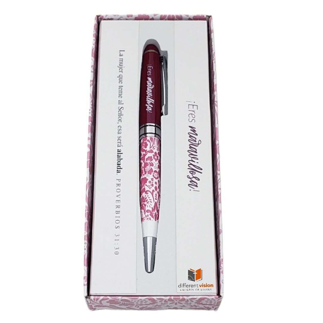 Bolígrafo de Lujo en Caja de Regalo - ¡Eres maravillosa!