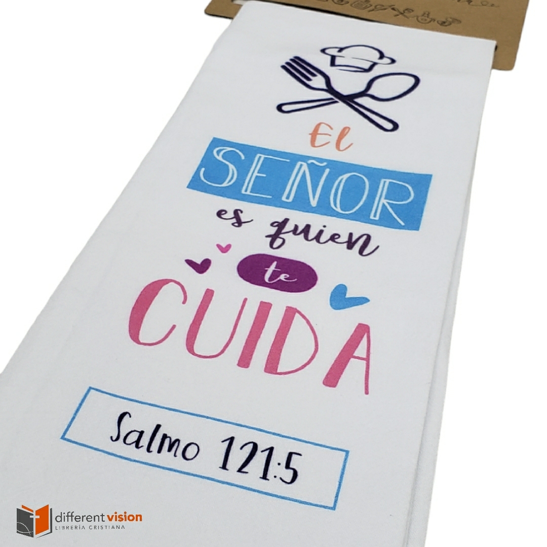 Toalla para cocina - El Señor es quien te cuida