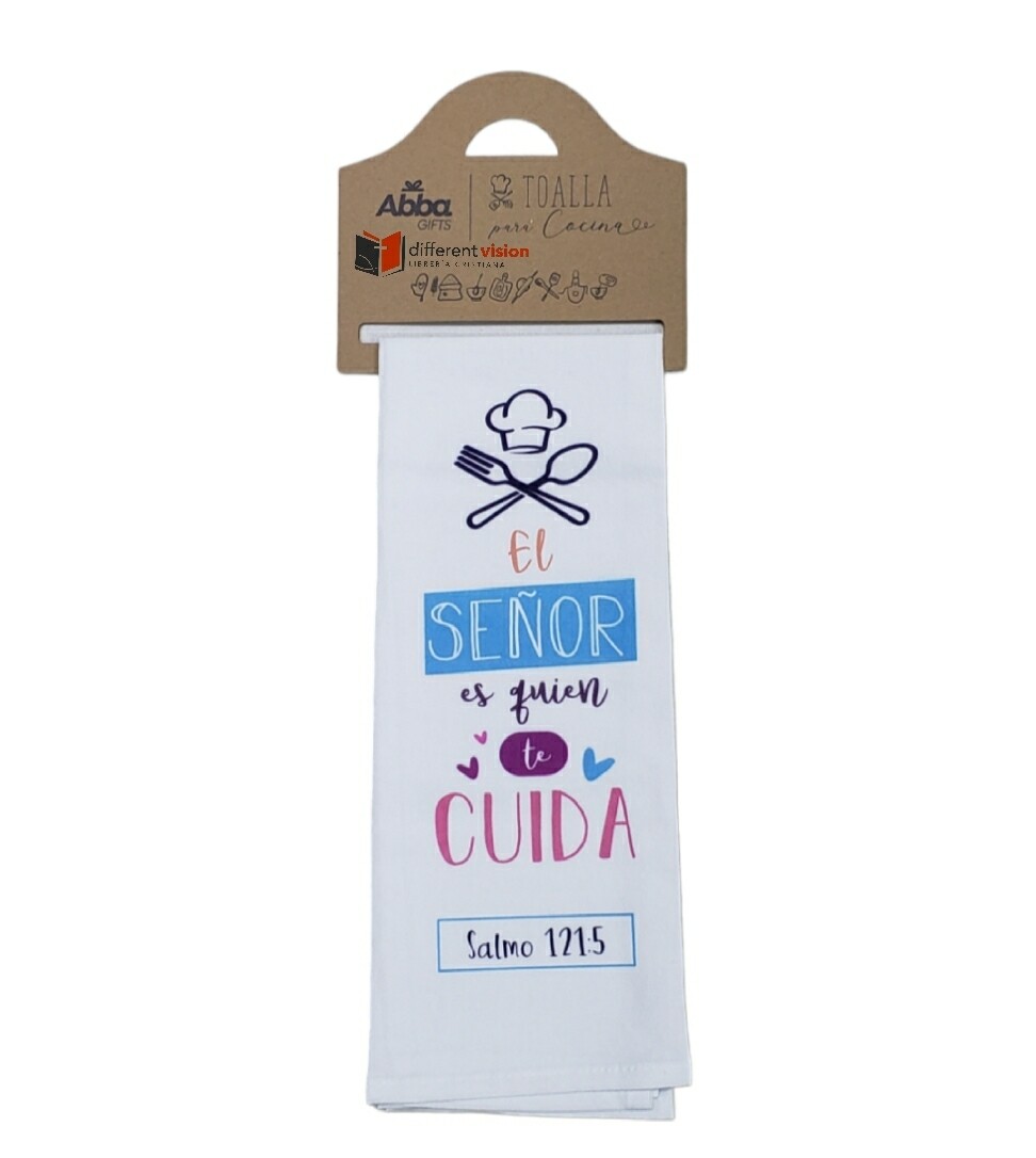 Toalla para cocina - El Señor es quien te cuida