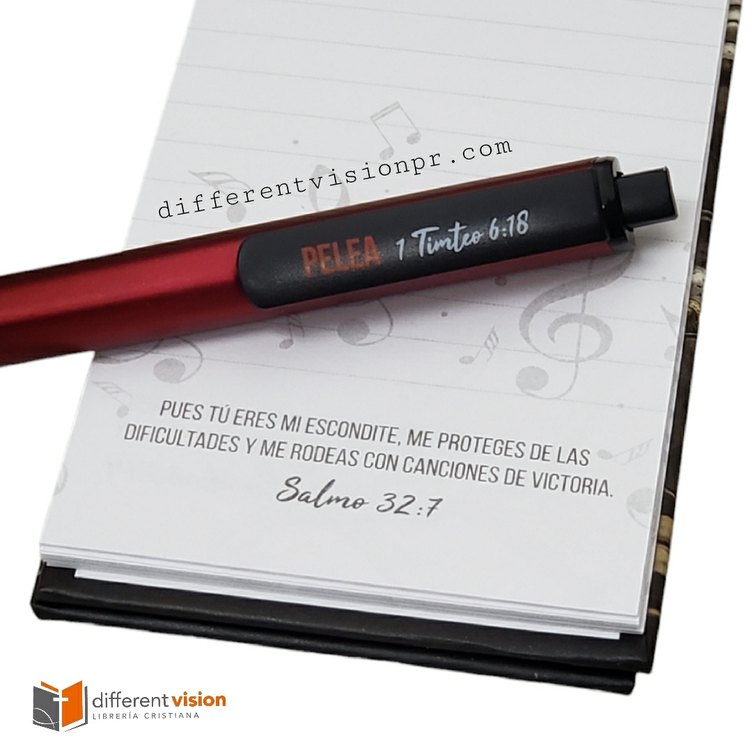 Notepad con bolígrafo - Armadura